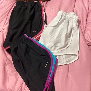 3 pair nike running shorts!